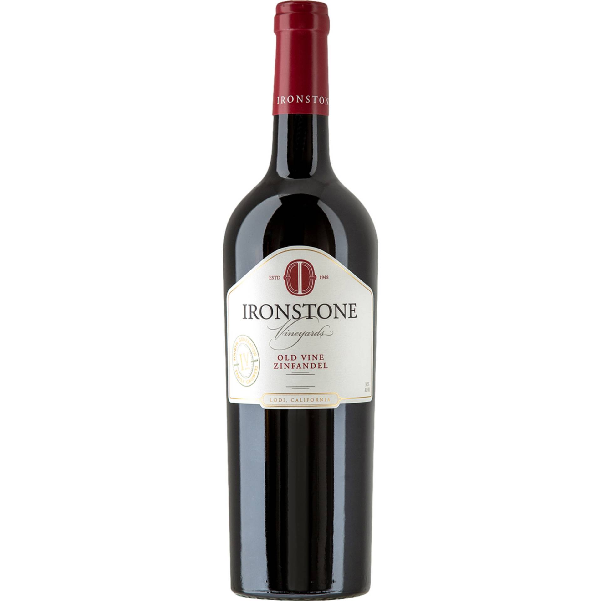 Ironstone Old Vine Zinfandel, Lodi, Califormia, Kalifornien, 2021, Rotwein von Weinkontor Freund GmbH, D-33829 Borgholzhausen