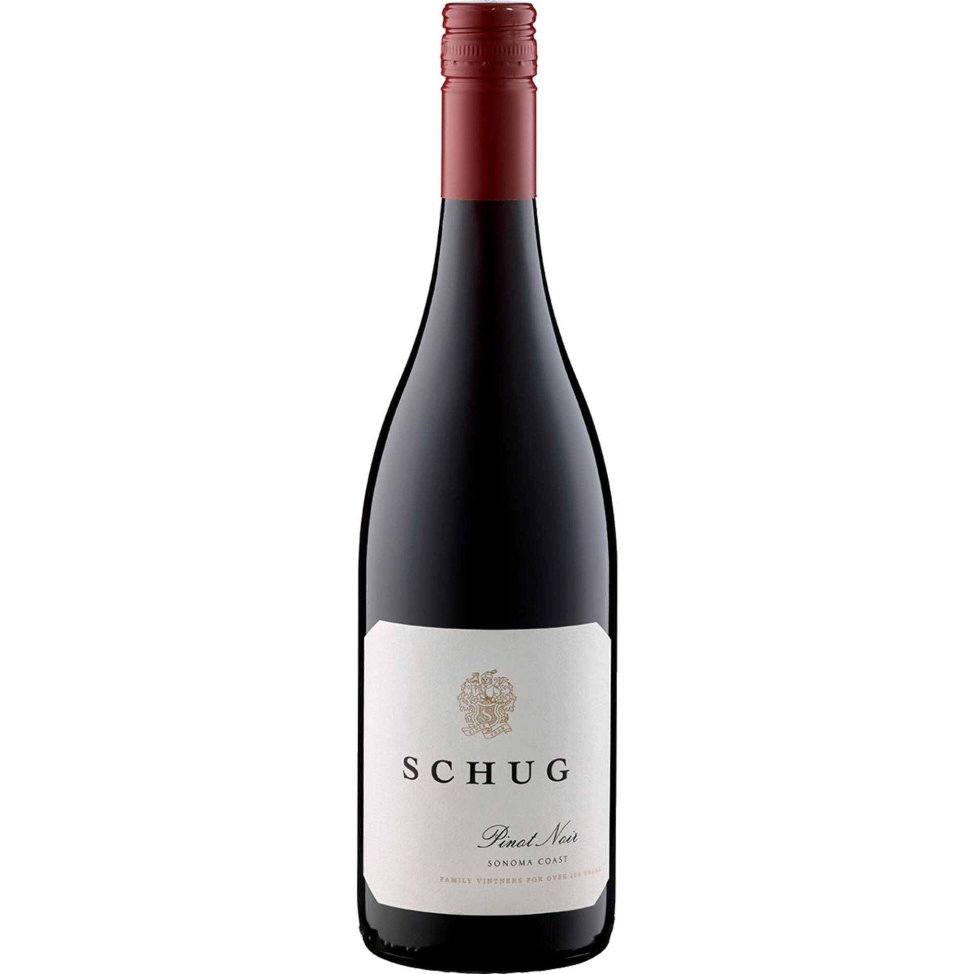 Schug Carneros Pinot Noir, Sonoma Coast, Kalifornien, 2021, Rotwein von Weinkontor Freund GmbH, D- 33829 Borgholzhausen