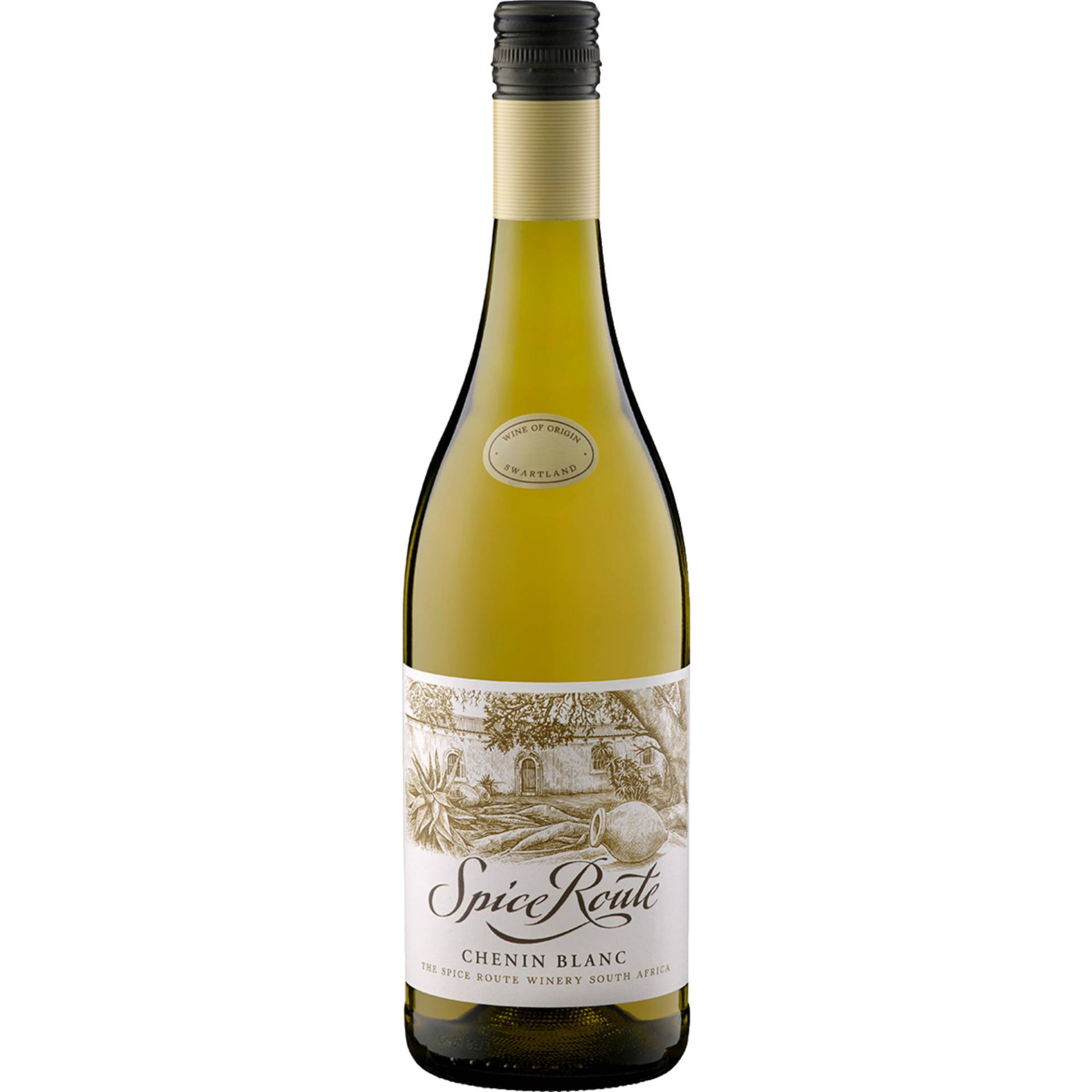 Spice Route Chenin Blanc, WO Swartland, Western Cape, 2022, Weißwein von Weinkontor Freund GmbH, D- 33829 Borgholzhausen