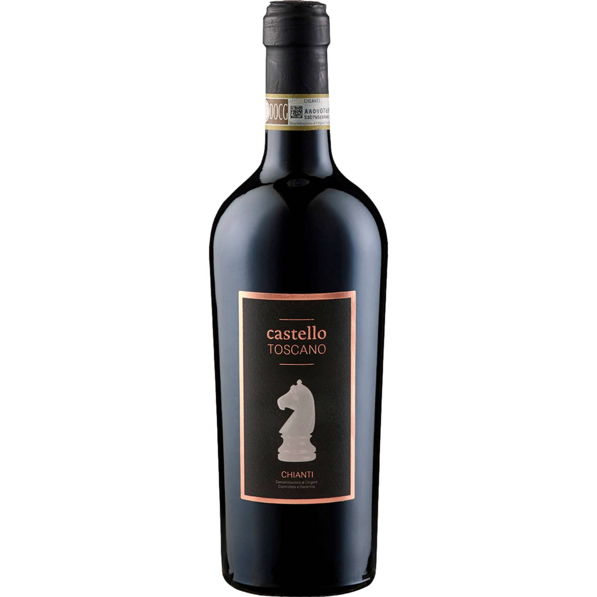 Castello Toscano Chianti, Chianti DOCG, Toskana, 2023, Rotwein von Weinkontor Freund GmbH, DE 33829 Borgholzhausen