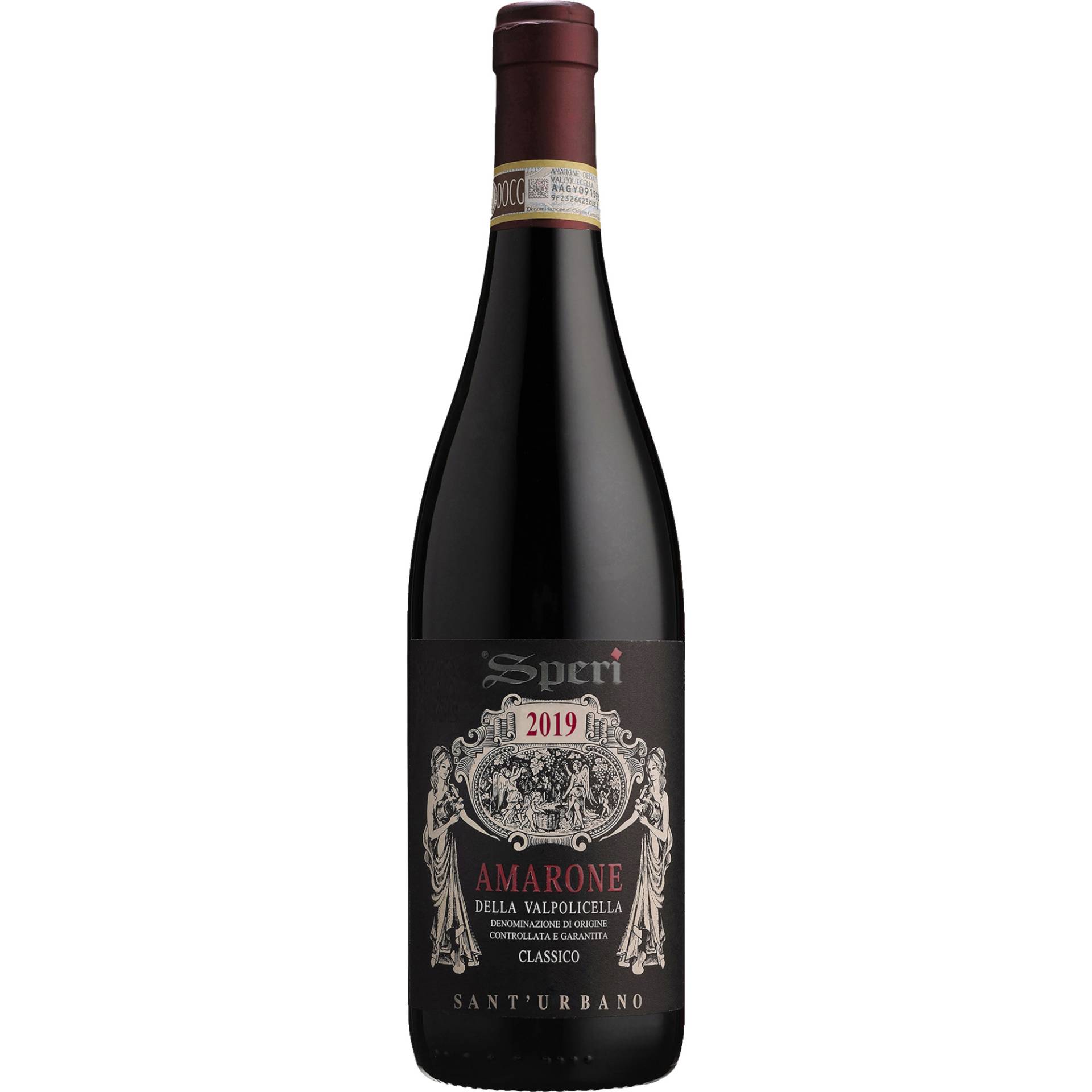 Amarone della Valpolicella Classico Sant'Urbano, Amarone della Valpolicella DOCG, Holzkiste, Venetien, 2019, Rotwein von Weinland Ariane Abayan GmbH, -20251 Hamburg