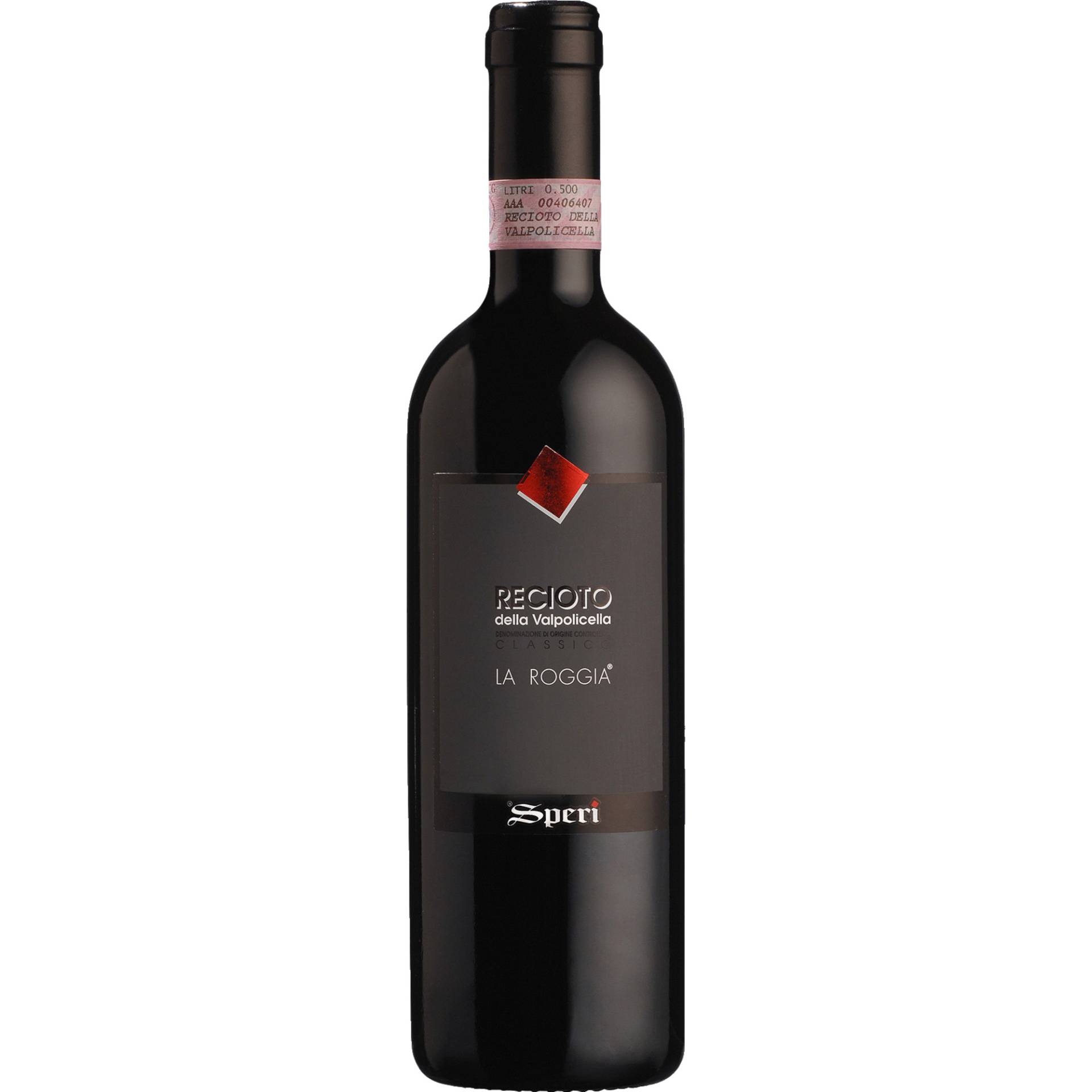 Recioto della Valpolicella Classico La Roggia, Recioto della Valpolicella DOCG, 0,5 L, Venetien, 2021, Rotwein von Weinland Ariane Abayan GmbH, -20251 Hamburg