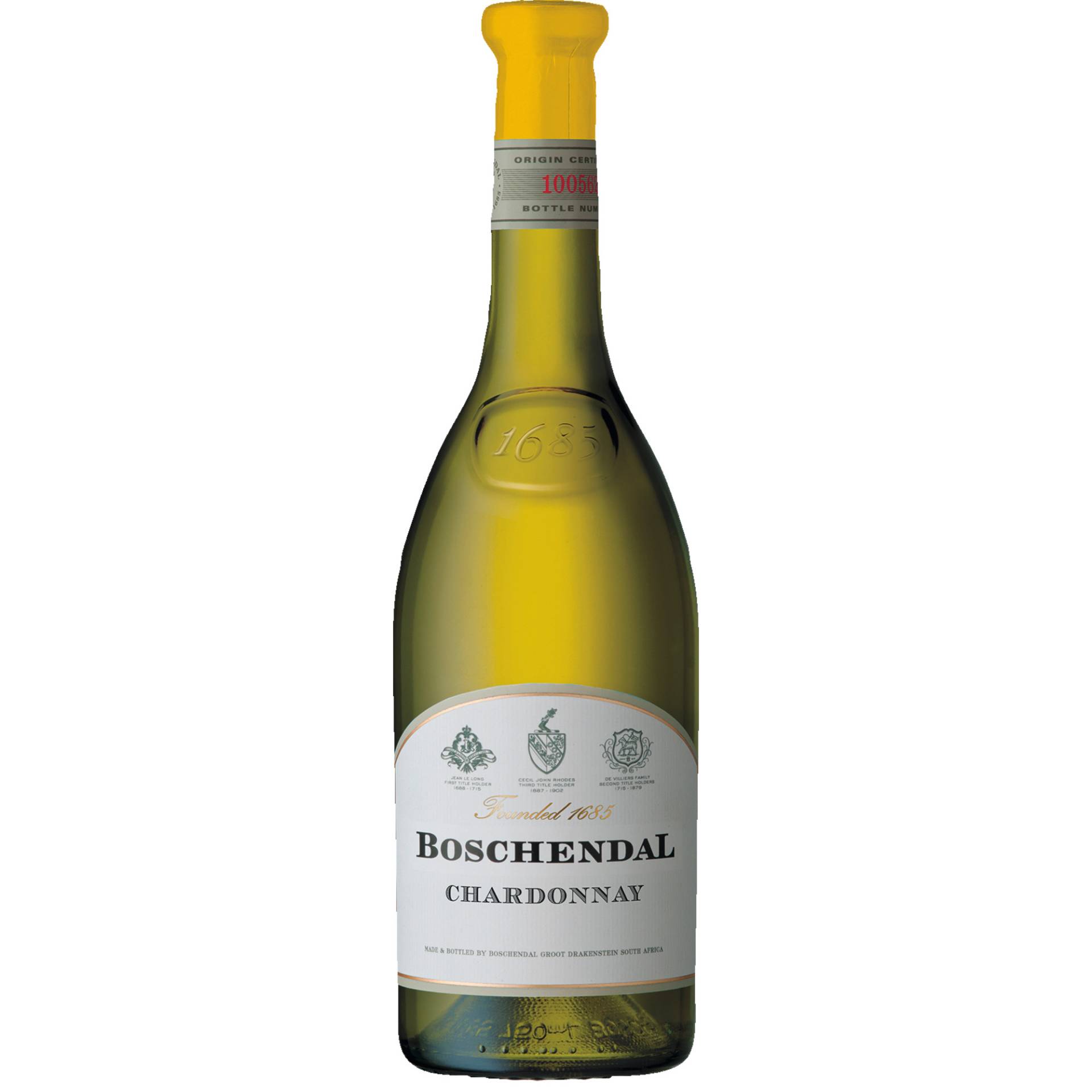 1685 Chardonnay, Western Cape, Western Cape, 2022, Weißwein von Weinland Ariane Abayan GmbH,20251,Hamburg,Deutschland