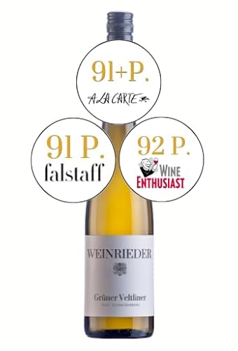 Weinrieder | Grüner Veltliner | Ried Schneiderberg | glockenklarer, duftiger Mix aus Weinbergpfirsich, hellen Äpfeln, und Nektarinen | unterlegt mit Kräuterwürze von Weinrieder