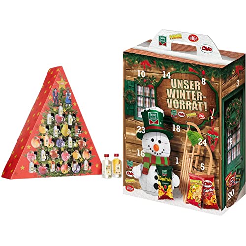 Weis Adventskalender (24 x 0.02 l) & Intersnack Adventskalender, 790 gr von Weis