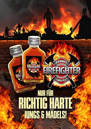 FIREFIGHTER Kräuterlikör - Plakat - Format: DinA2 von Weisenbach