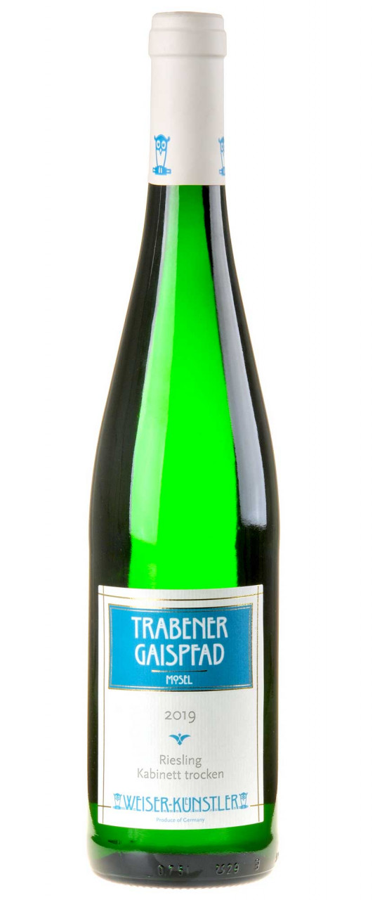 Weiser-Künstler Riesling Trabener Gaispfad Kabinett trocken Bio 2019 von Weiser-Künstler