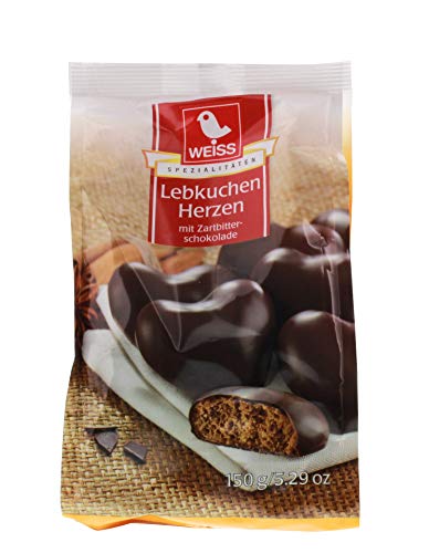 Weiss - Lebkuchen Herzen - 150g von Weiss