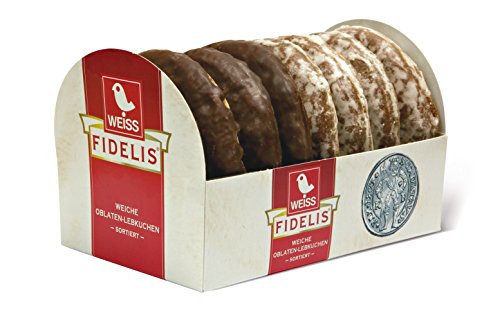 Weiss Oblatenlebkuchen 2fach, 21er Pack (21 x 200 g) von Weiss