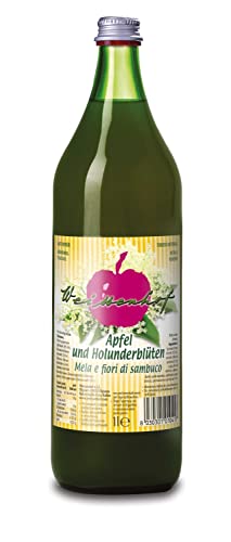 Apfelsaft naturtrüb und Holunderblüten Weissenhof 1 lt. - Südtirol von Weissenhof