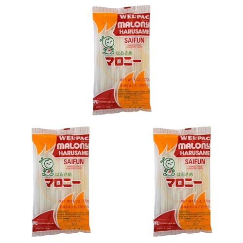 WEL-PAC Harusame Malony, 170 g (Packung mit 3) von Wel-Pac