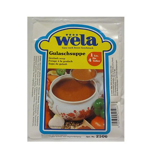 Wela Gulaschsuppe - 90g von Wela Trognitz Fritz Busch GmbH & Co. KG