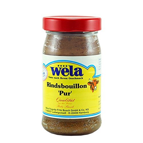 Rindsbouillon 'Pur' - wela 1/2 Glas von Wela