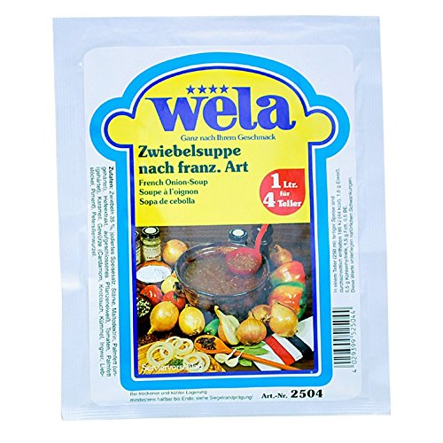 Zwiebelsuppe nach franz. Art von Wela