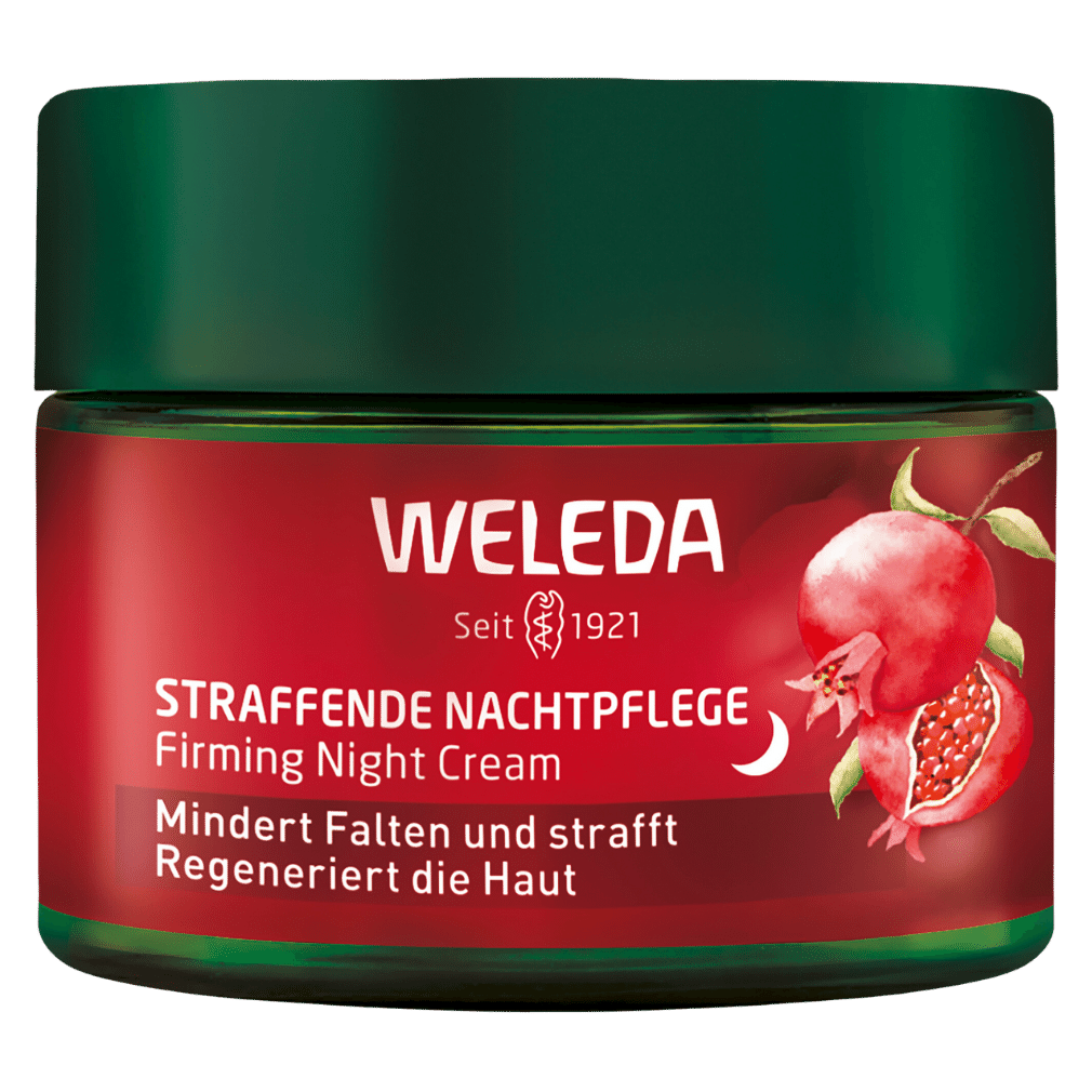 Bio Straffende Nachtpflege Granatapfel & Maca-Peptide von Weleda