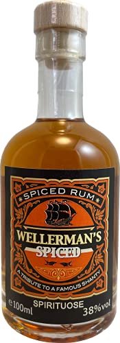 Wellerman's Spiced Rum Spiced (1 x 100 ml) von Wellerman's