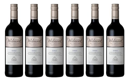 6x 0,75l - 2021er - Welmoed - Shiraz - Stellenbosch W.O. - Südafrika - Rotwein trocken von Welmoed