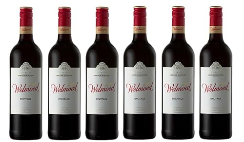 6x 0,75l - 2022er - Welmoed - Pinotage - Stellenbosch W.O. - Südafrika - Rotwein trocken von Welmoed