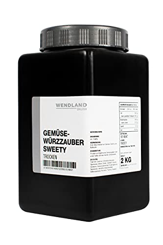 Wendland Gemüse-Würzzauber Sweety, 2 kg Würzmischung zur Spezialanwendung von Wendland Spice & Food