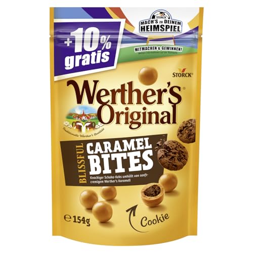 Werther's Original Caramel Bites Cookie 1x154g von Werther's Original Blissful Caramel Bites