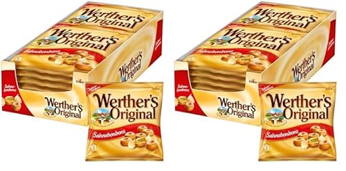 Werther's Original – 15 x 120g – Klassische Sahnebonbons mit leckerem Karamellgeschmack (Packung mit 2) von Werther's Original