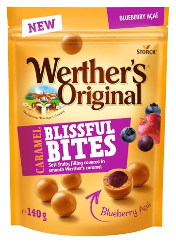 Werther_s Original Blissful Caramel Bites Blueberry Acai, 1 x 140g von Werther's Original