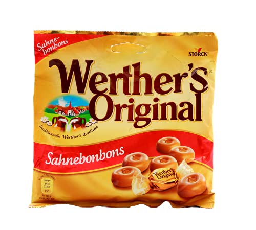 15 Beutel a 120g Werther's Original Sahnebonbons orginal Bonbon von Werther´s