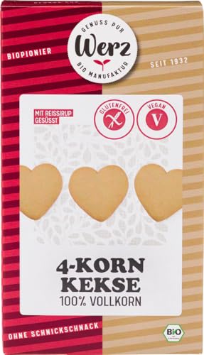 4-Korn Kekse, glutenfrei 12 x 150 gr von Werz