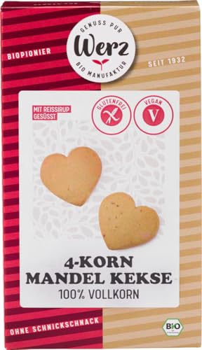 4-Korn Mandel Kekse, glutenfrei von Werz