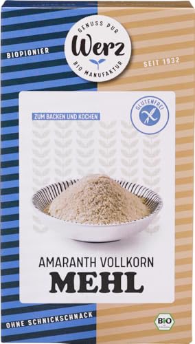 Amaranth Vollkorn Mehl, glutenfrei von Werz