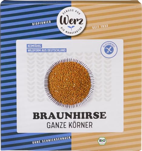 Braunhirse, ganze Körner, glutenfrei von Werz