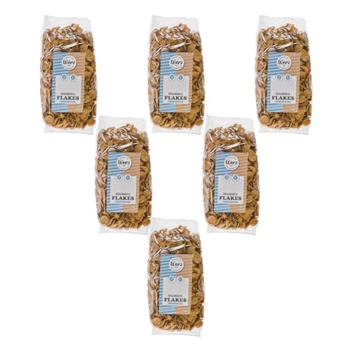 Braunhirse Flakes, glutenfrei 6 x 250 gr von Werz