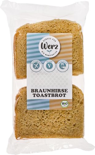 Braunhirse Toastbrot, glutenfrei von Werz