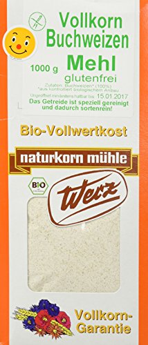 Buchweizen Vollkorn Mehl, glutenfrei von Werz