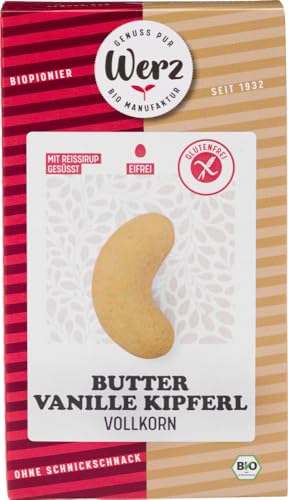 Butter Vanille Kipferl, glutenfrei 2 x 125 gr von Werz