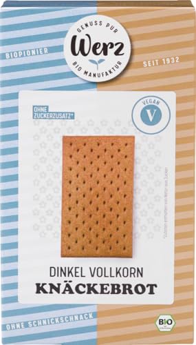 Dinkel Knäckebrot, Vollkorn 18 x 150 gr von Werz