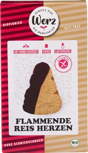 Flammende Reis Herzen, glutenfrei 6 x 90 gr von Werz