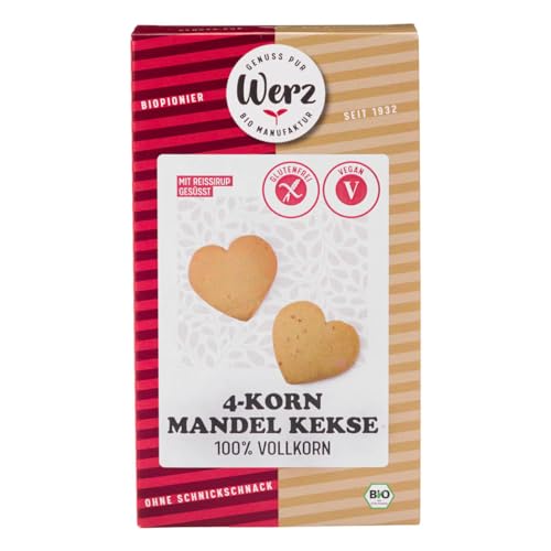 Werz 4-Korn-Vollkorn-Mandel-Keks glutenfrei von Werz