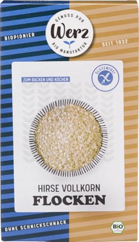 Hirse Vollkorn Flocken, glutenfrei von Werz