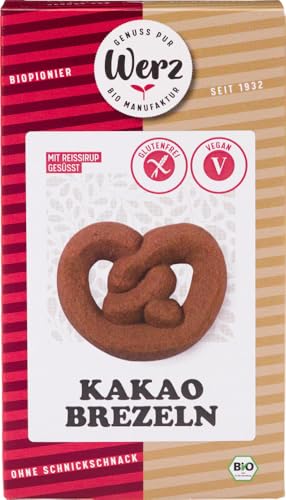 Kakao Brezeln, glutenfrei von Werz