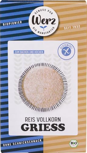 Reis Vollkorn Grieß, glutenfrei von Werz