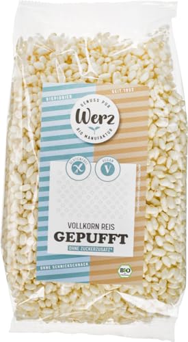 Vollkorn Reis gepufft, glutenfrei von Werz