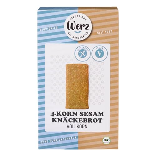 Werz 4-Korn Sesam Knäckebrot von Werz