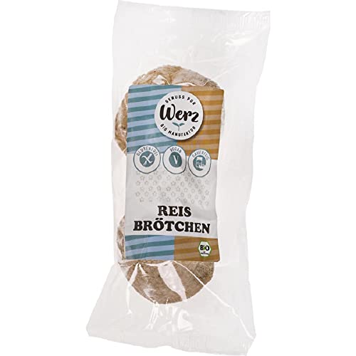 Werz Reis-Brötchen, glutenfrei, 125g (12er Pack) von Werz