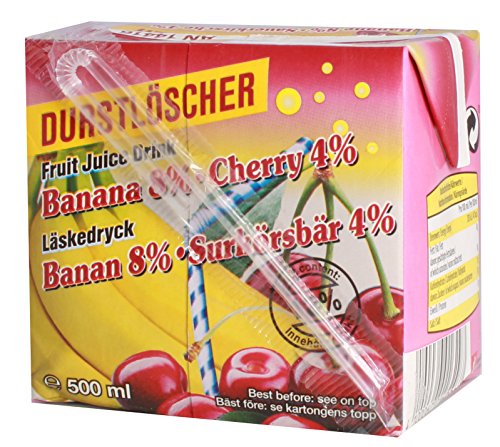 WeserGold Banane-Sauerkirsche, 12er Pack (12 x 500 ml) von WeserGold