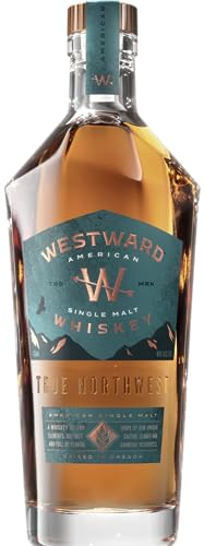 Westward Whiskey, American Single Malt Whiskey, Gold At The San Francisco World Spirits Competition, 45% Volume, 0,7l von Westward Whiskey