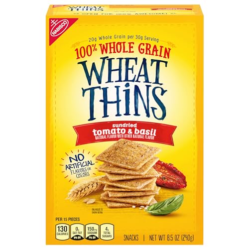 Wheat Thins Sundried Tomato & Basil Whole Grain Wheat Crackers, 8.5 Oz, 1Count von Wheat Thins