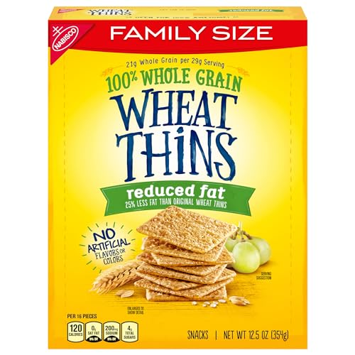 Wheat Thins Weizen-Knallbonbons für Vollkorn, Familiengröße, 354 ml, 1 Stück von Wheat Thins