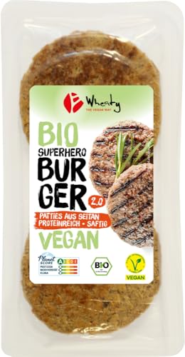 Superhero Burger 2.0 12 x 180 gr von Wheaty