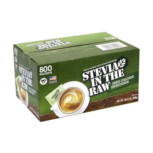 Stevia in the Raw Sweetener With Dextrose,1g Packet (Pack of 800) von Sugar in the Raw